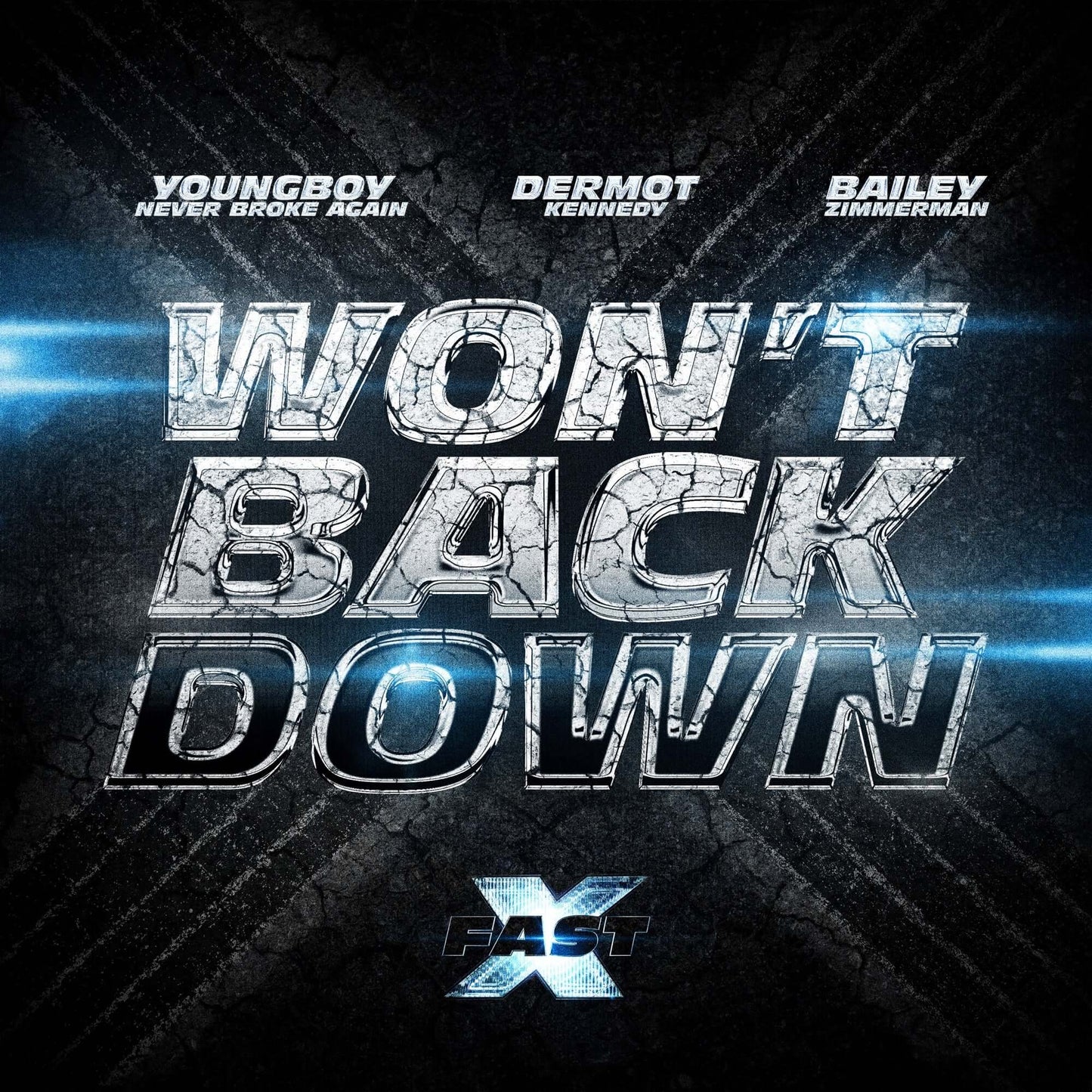 Dermot Kennedy & Bailey Zimmerman - Won't Back Down ft. YoungBoy Never Broke Again (Studio Acapella)