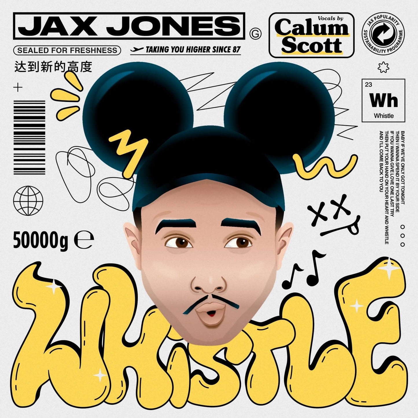 Jax Jones, Calum Scott - Whistle (Studio Acapella)