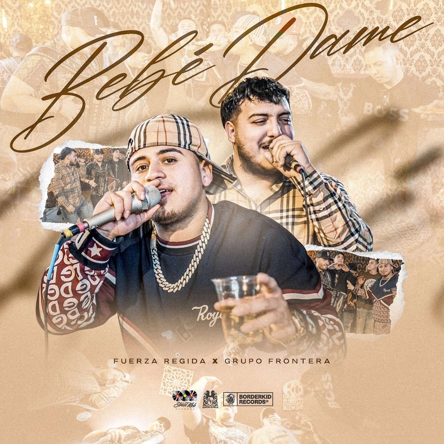Fuerza Regida, Grupo Frontera - Bebe Dame (Studio Acapella)