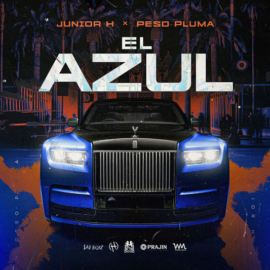 Junior H, Peso Pluma - El Azul (Studio Acapella)