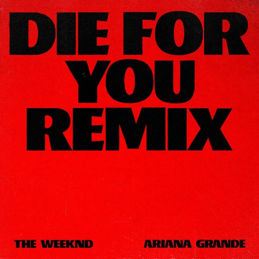 The Weeknd &amp; Ariana Grande - Die For You (Remix) (Studio Acapella)