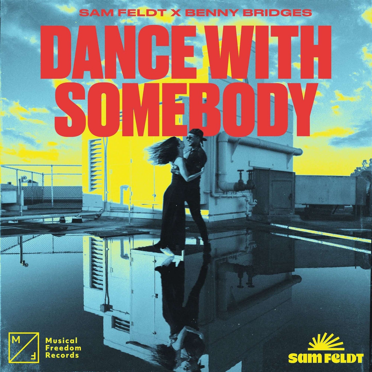 Sam Feldt, Benny Bridges - Dance With Somebody (Studio Acapella)