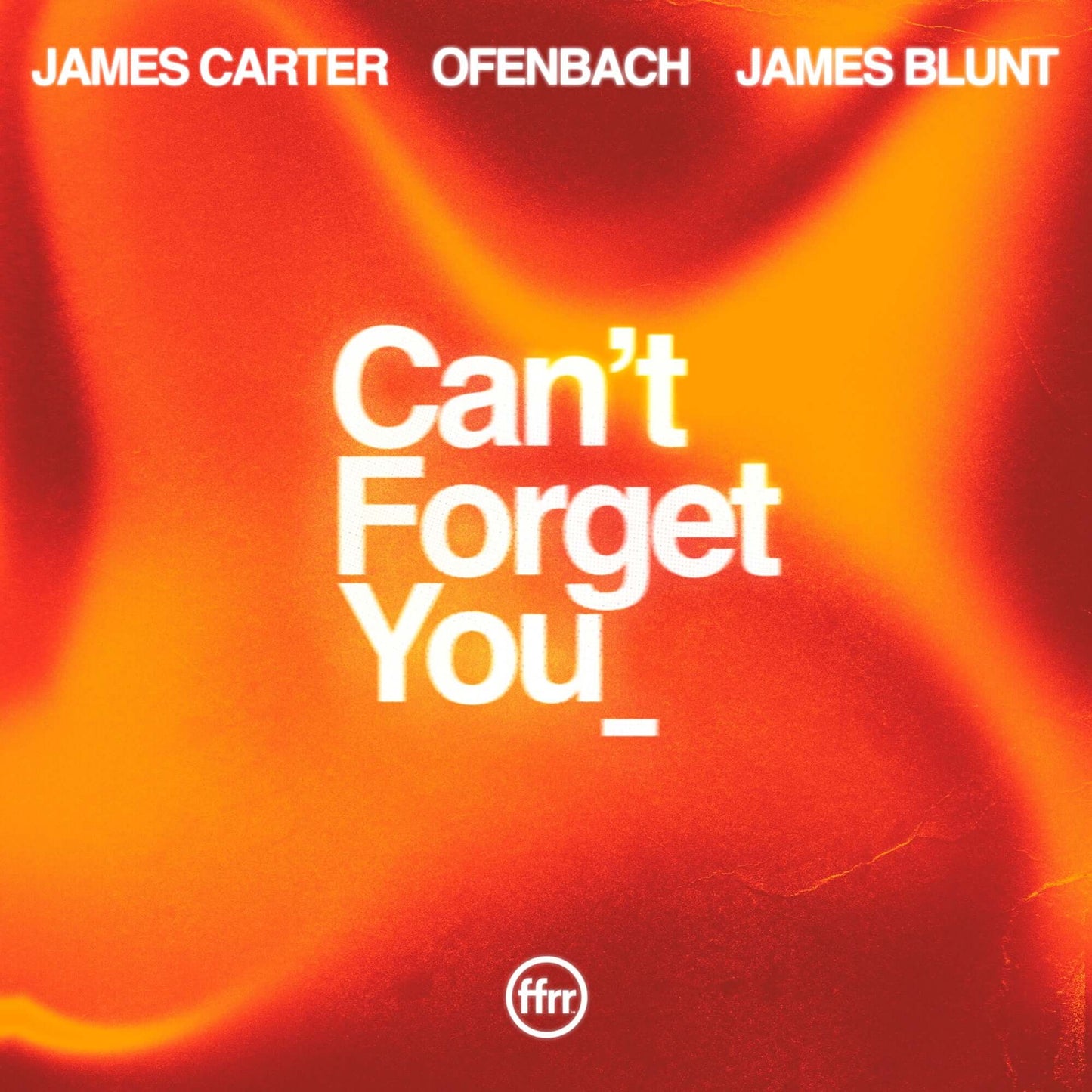 James Carter &amp; Ofenbach - Can't Forget You ft. James Blunt (Studio Acapella)